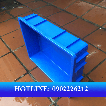 khay nhựa b9, màu xanh dương