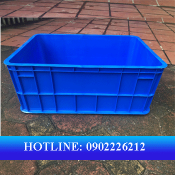 sóng bít 2t5.màu xanh dương, kích thước: 610x420x250mm