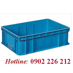 thùng chứa nac 605 kích thước: 800x600x240 mm